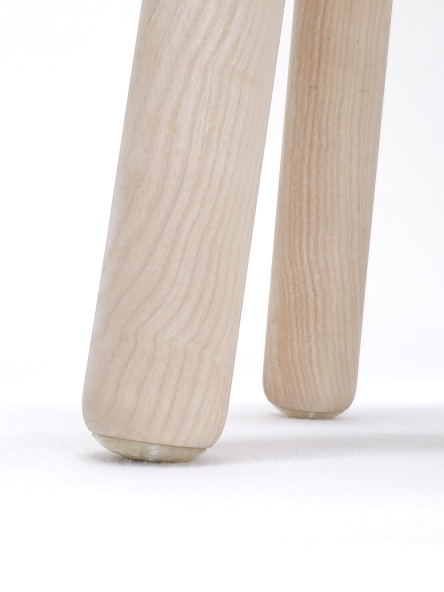 Halo Stool - Ash, Natural, Matte Varnish
