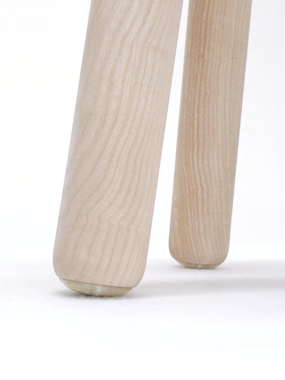 Halo Stool - Ash, Natural, Matte Varnish