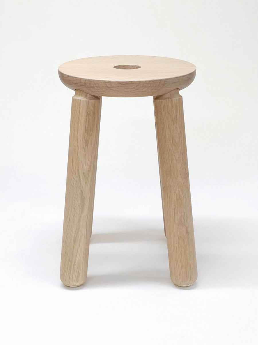 Halo Stool - Oak, Natural, Matte Varnish