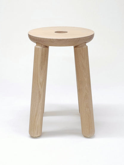 Halo Stool - Oak, Natural, Matte Varnish
