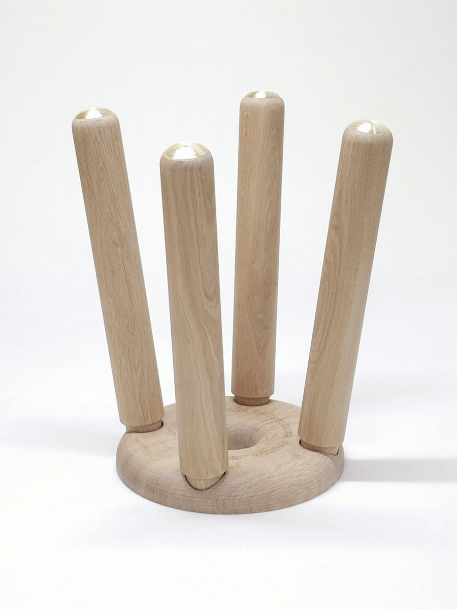 Halo Stool - Oak, Natural, Matte Varnish